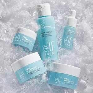 SKIN Holy Hydration! Hydrated Ever After Skincare Mini Kit, Cleanser, Makeup Remover, Moisturiser & Eye Cream For Hydrating Skin, Airplane-Friendly Sizes